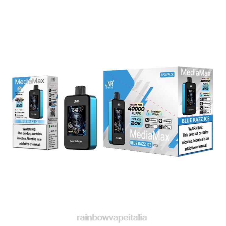 JNR Vape Price - JNR MediaMax Soffio da 40k ghiaccio blu PD8B621