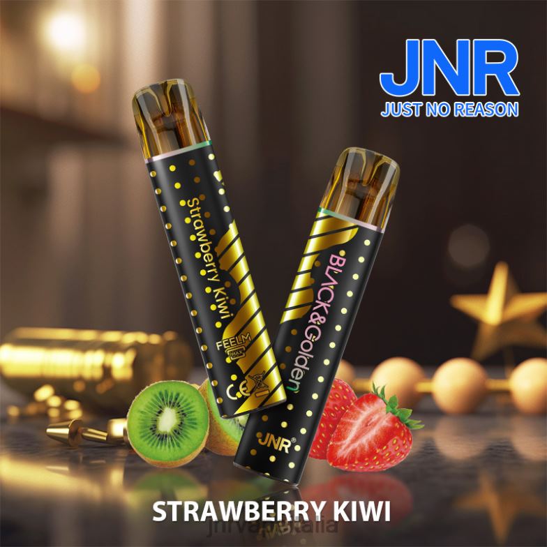 JNR Vape Italy - jnr nero e dorato kiwi fragola 4H28D284