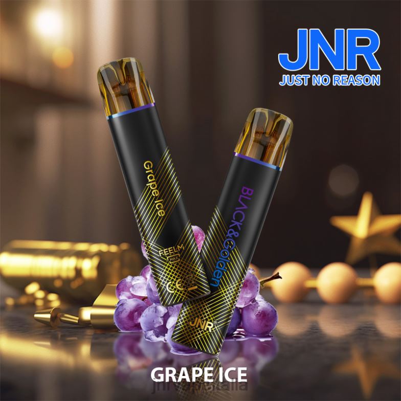 JNR Vape Nicotine - jnr nero e dorato ghiaccio d'uva 4H28D276