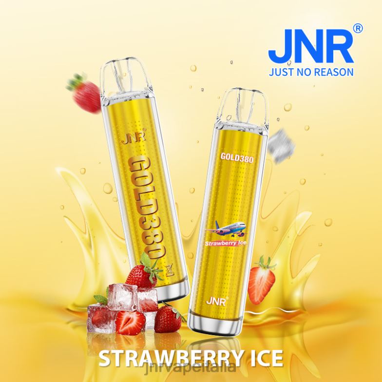 JNR Vape Italy - jnr oro380 ghiaccio alla fragola 4H28D54