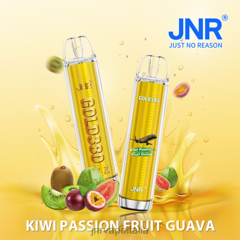 JNR Vape Shop - jnr oro380 kiwi frutto della passione guava 4H28D48