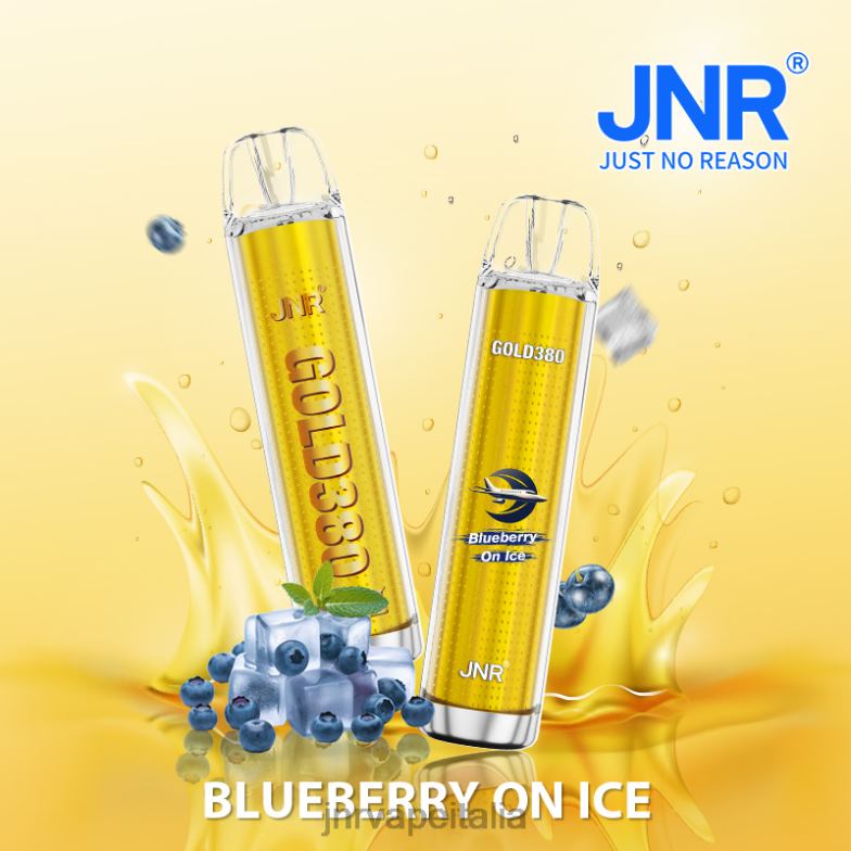 JNR Vapes Website - jnr oro380 mirtillo su ghiaccio 4H28D49