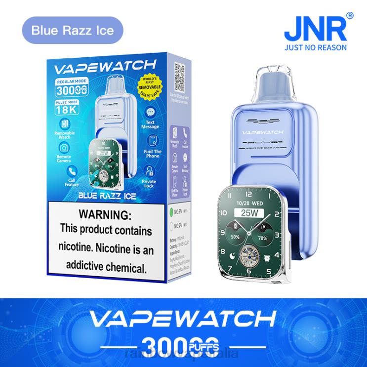 JNR Vape Price - JNR orologio da svapo ghiaccio blu PD8B611