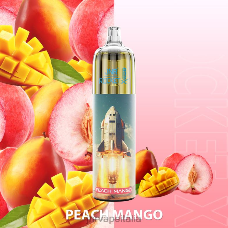 JNR Vape Milano - jnr razzo-x mango alla pesca 4H28D125