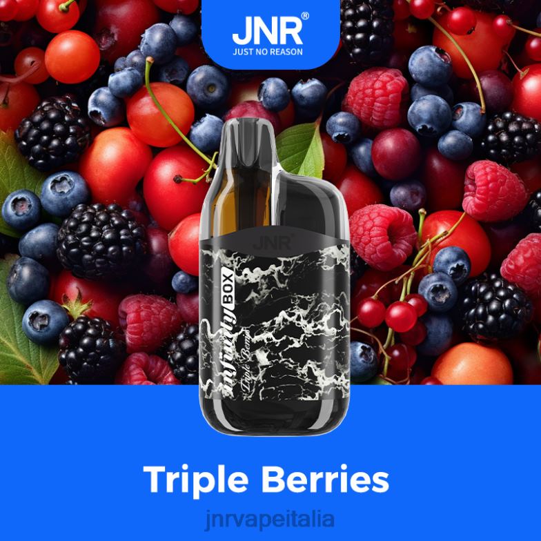 JNR Vape Milano - JNR Infinity Box bacche triple 4H28D95