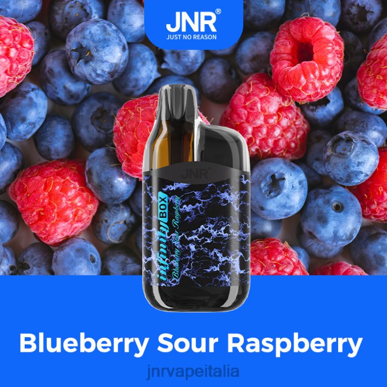 JNR Vape Price - JNR Infinity Box lampone acido al mirtillo 4H28D81
