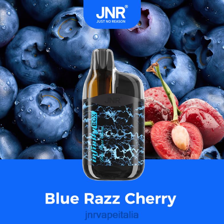 JNR Vapes Factory - JNR Infinity Box ciliegia blu razz 4H28D77
