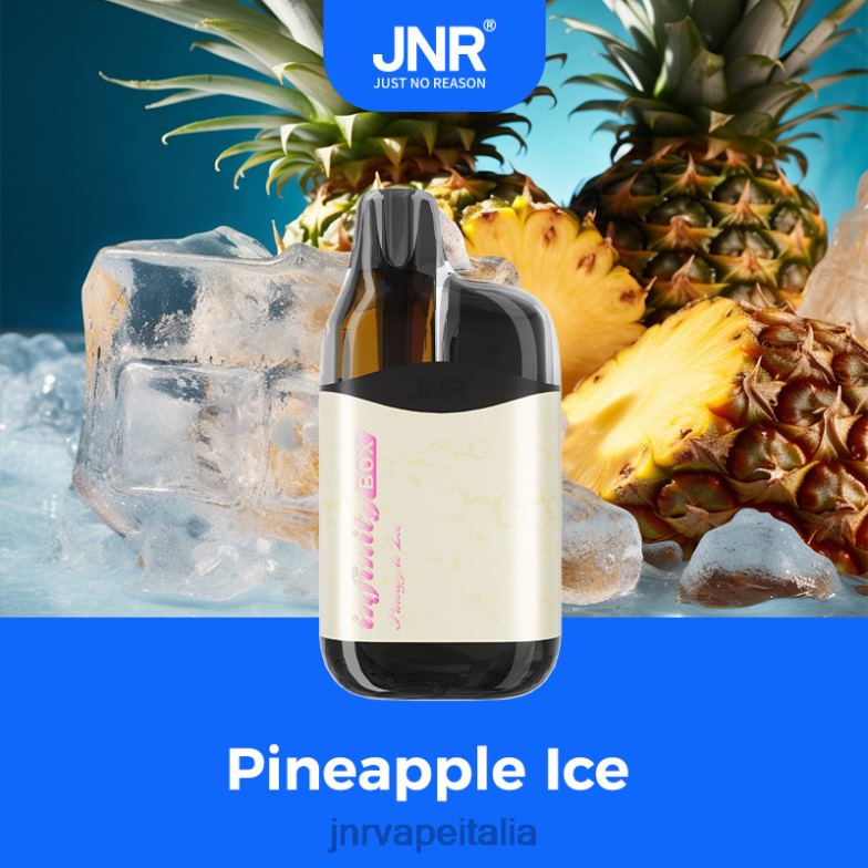 JNR Vapes Website - JNR Infinity Box ghiaccio all'ananas 4H28D89