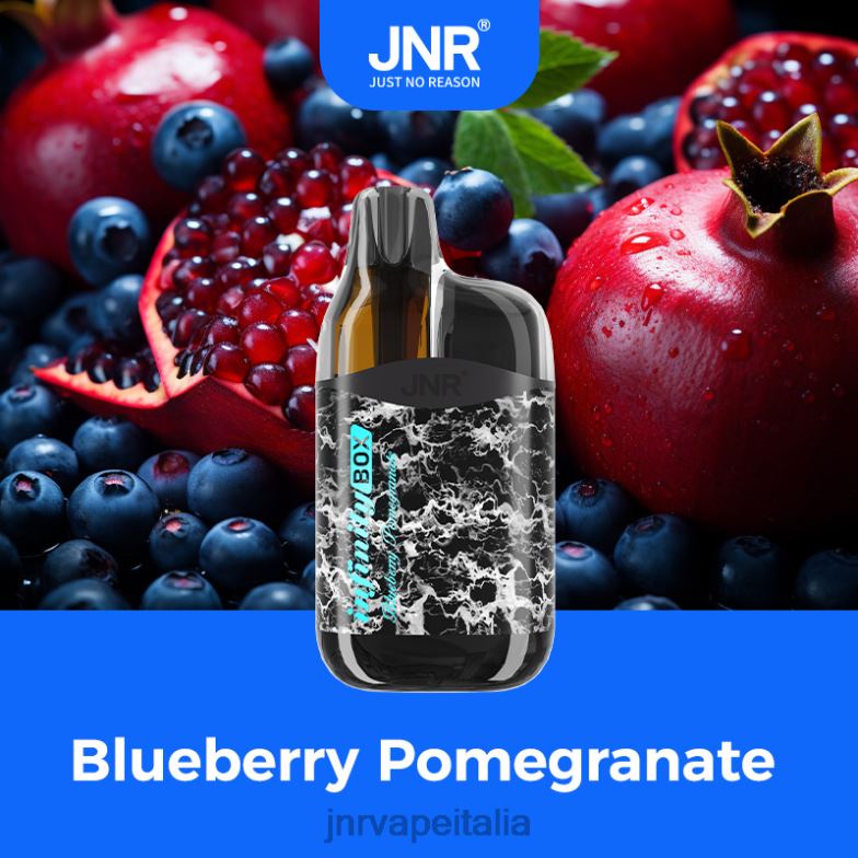 JNR Vapes Website - JNR Infinity Box melograno al mirtillo 4H28D79