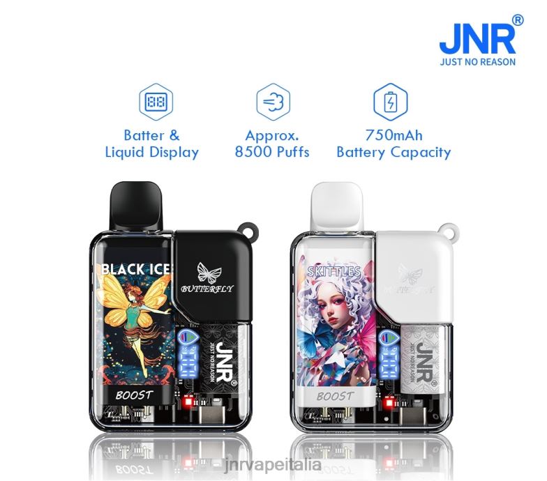 JNR Vape Flavours - jr farfalla birilli 4H28D70