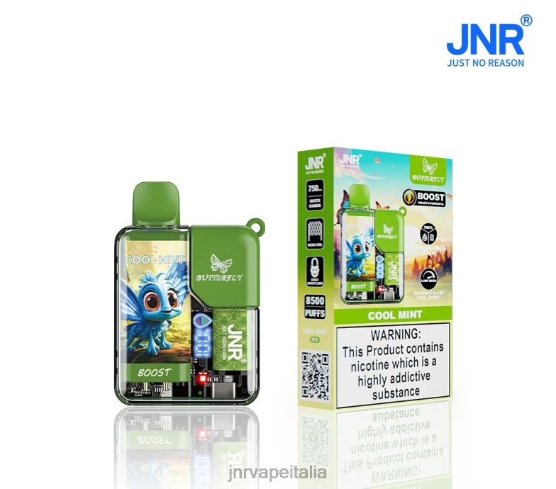 JNR Vape Shop - jr farfalla menta fresca 4H28D58