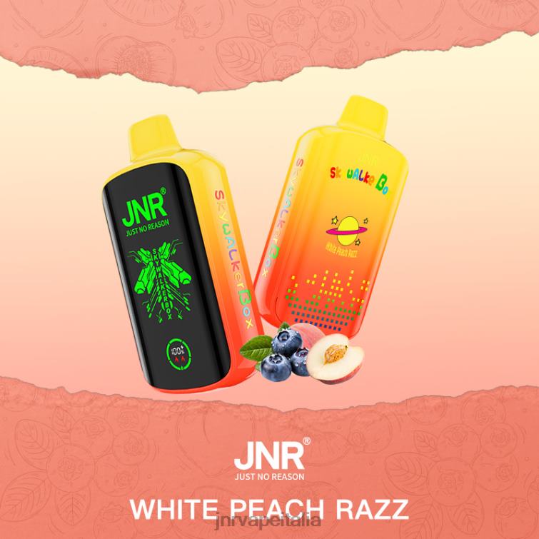 JNR Vape Italia - JNR SKYWALKER scatola razz pesca bianca NZXH852