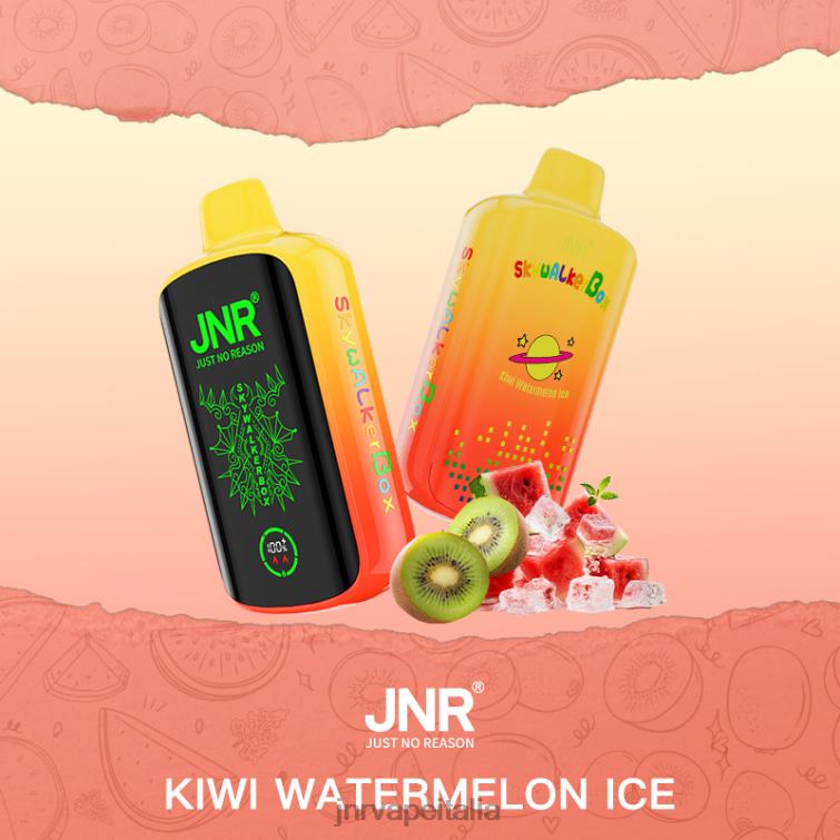 JNR Vape Nicotine - JNR SKYWALKER scatola ghiaccio di anguria e kiwi NZXH845