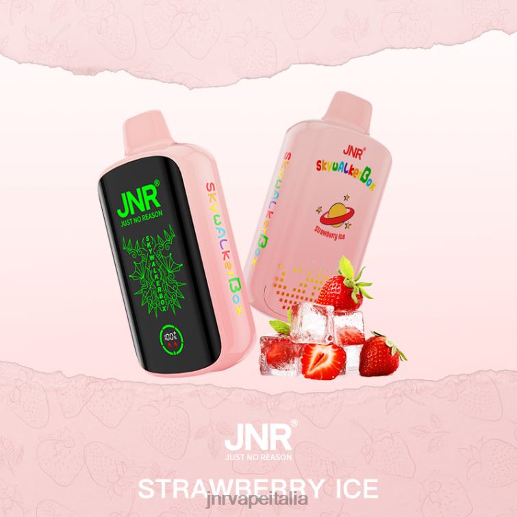 JNR Vapes Factory - JNR SKYWALKER scatola ghiaccio alla fragola NZXH846